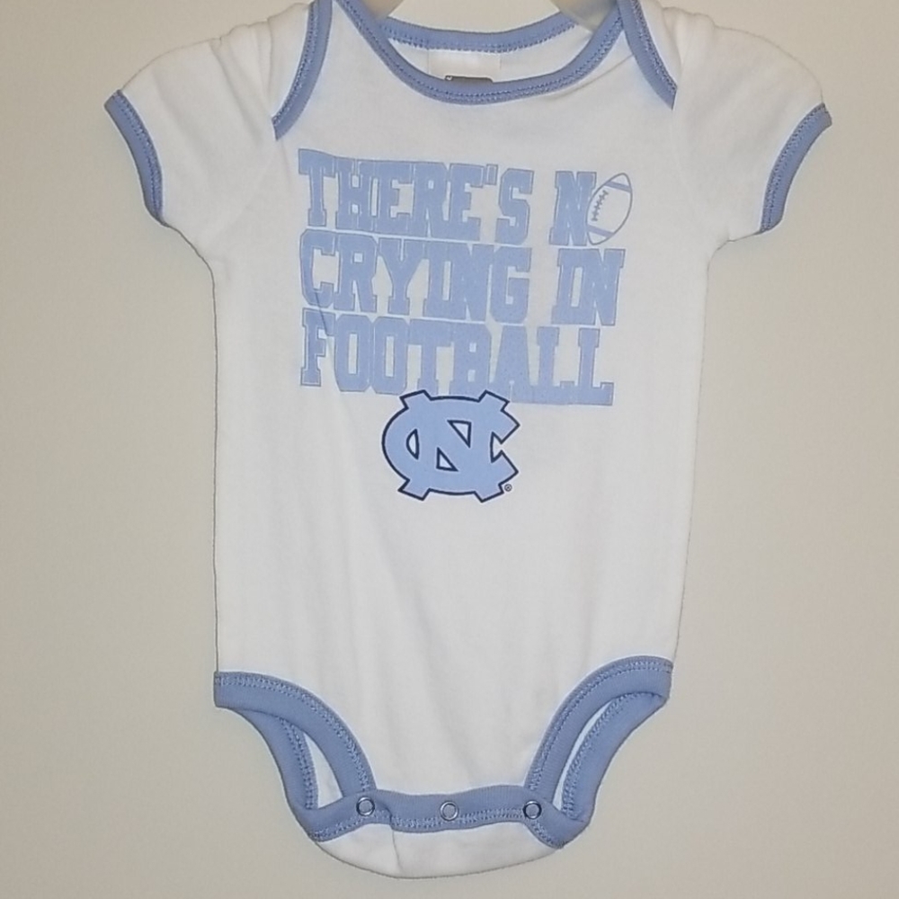 There's No Crying In Football 3-6M Onesie